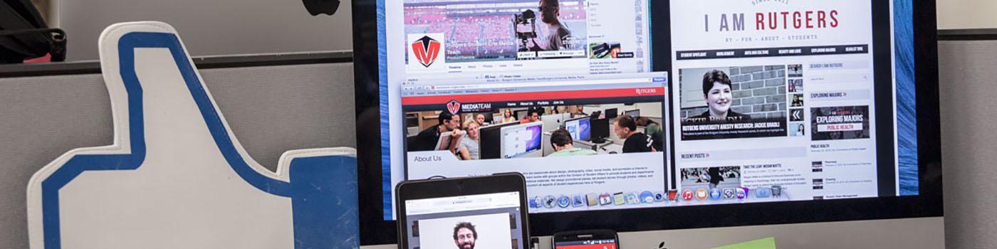 social media desk